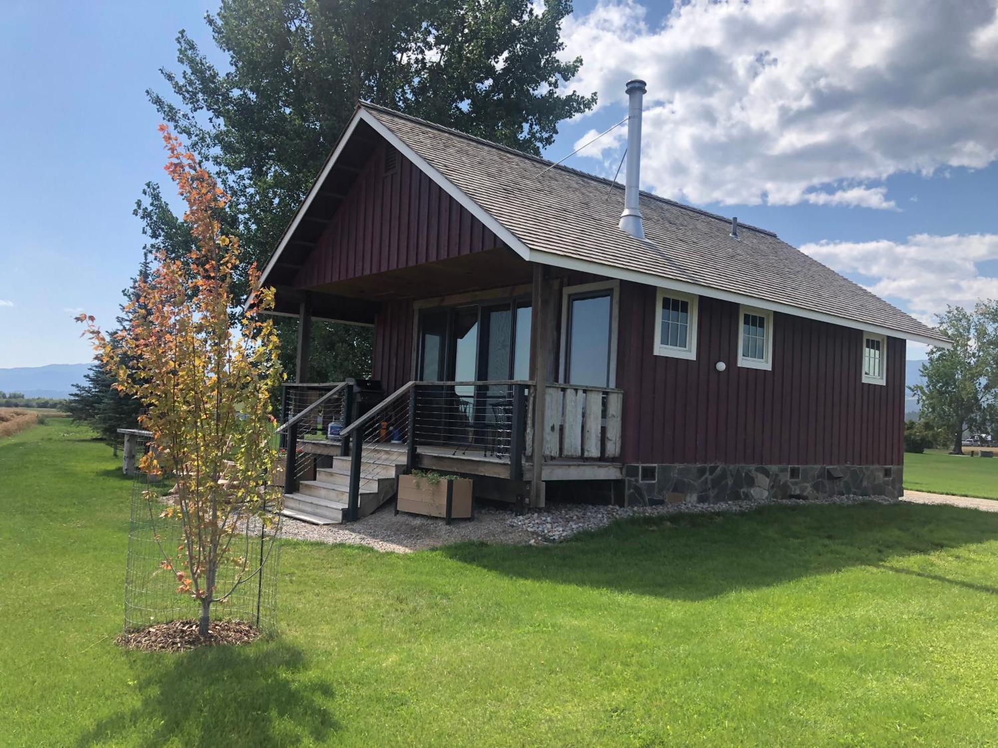 New Cabin With Spectacular Views Of Flathead Lake. Somers Exterior foto